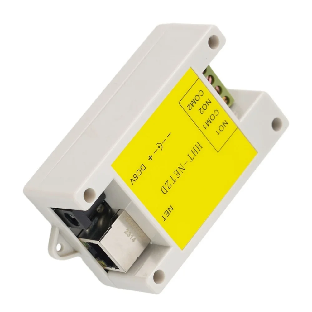 Smart Home Relay Dual-Channel Network Switch Cortex-M3 Microcontroller W5500 Network Chip Hardware TCP IP Stack