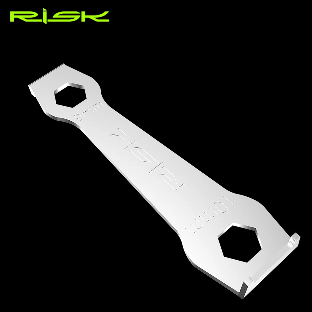 Tool Wrench Road Bike Screw Silver Bicycle Bolt Chainring Crankset Double-ended MTB Nut Removal Tool Tool Steel