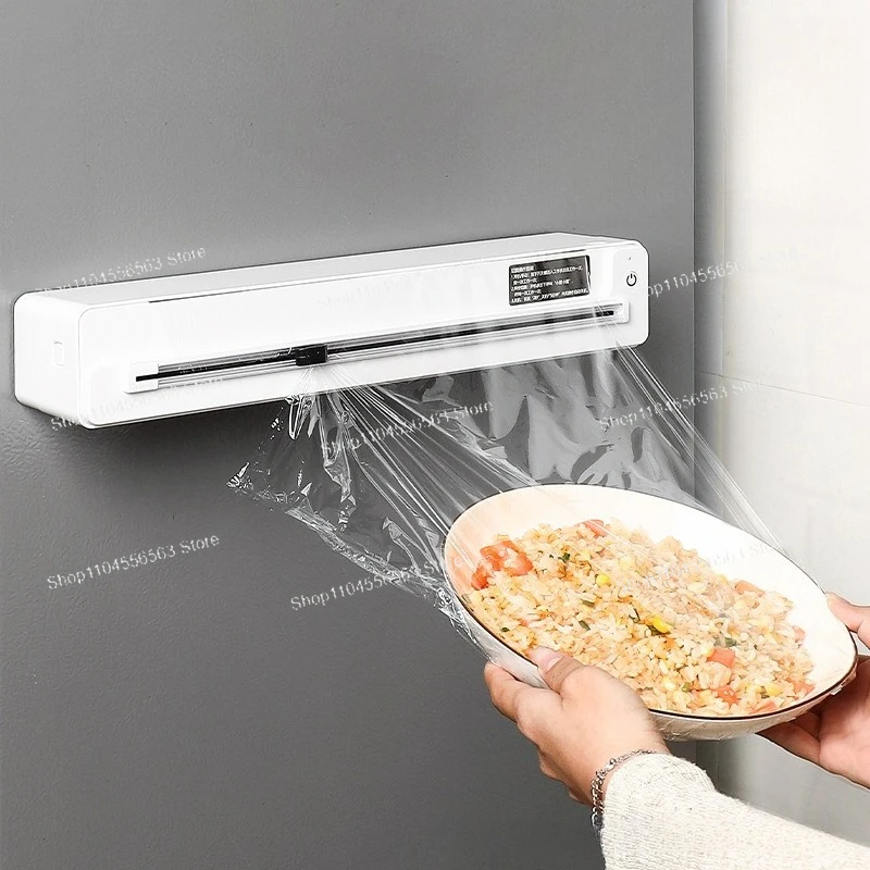 

Автоматический диспенсер для пищевой пленки с голосовым управлением, устройство для резки пленки без рук для кухни и хранения продуктов