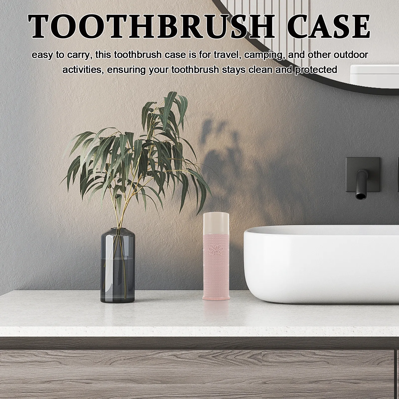 Stylish Travel Toothbrush Hold - Outdoor Camping Bathroom ulasan dan harga