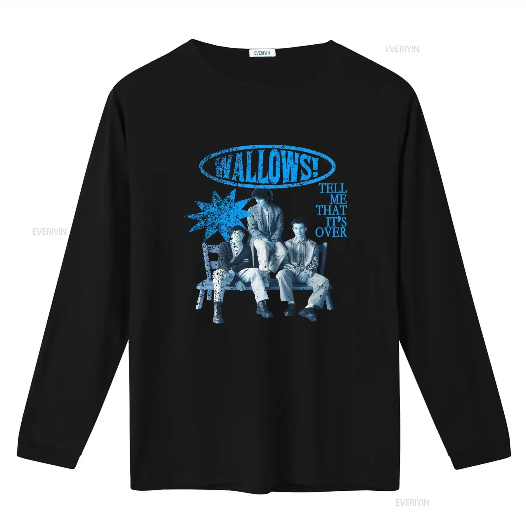 Wallows Tell Me That It's Over Tour 2022 T Shirt for Fans S 5XL vintage Washed Stretched homme Breathable Unisex Casual