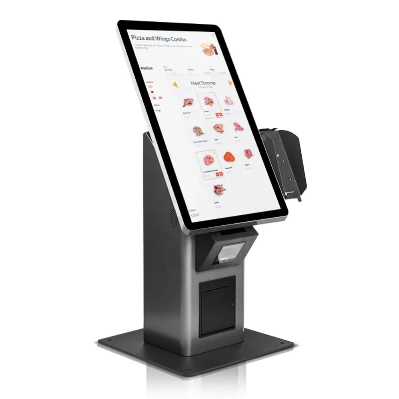 Shopping Mall Floor-standing Self-service Terminal Indoor Self-service Touch Screen 21.5 Bill Payment Food Order