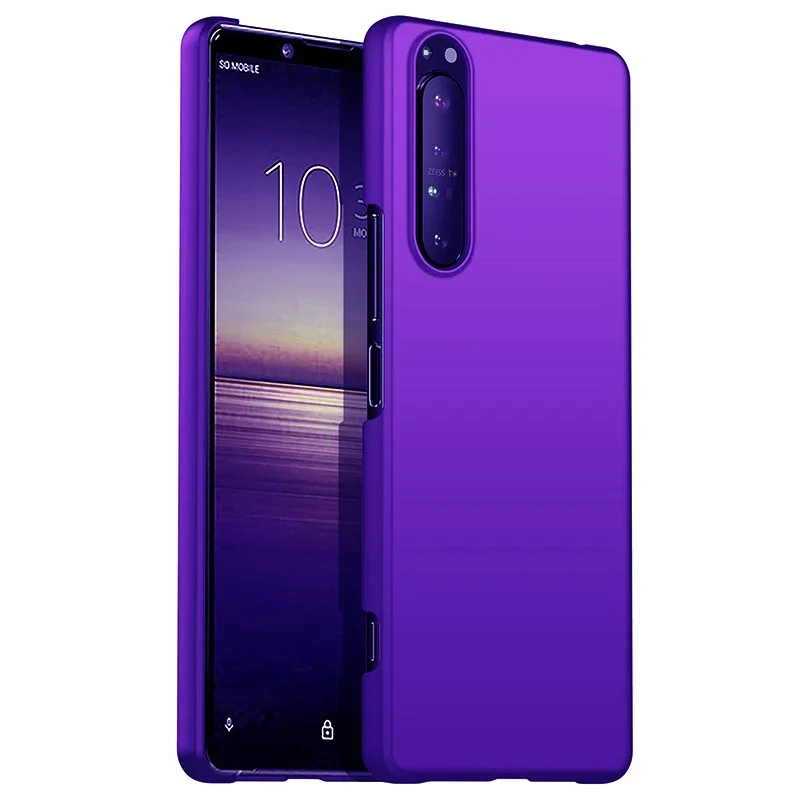 Neue Ultra-Slim-Matt-Hülle für Magsafe aus Hart-PC für Sony Xperia 10VI 1VI 5V 5III 10III 1III 5II 1II 10IV 1IV 5 Halbumwickelte Abdeckung – Detail 9
