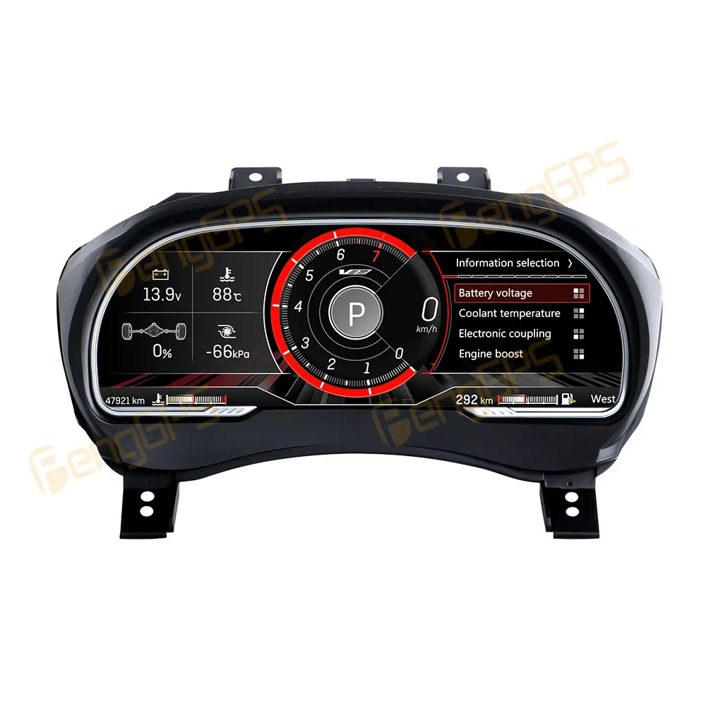 

12.3inch For Cadillac SRX/XTS/CTS/ATS 2013-2019 LCD Dashboard Instrument Speedometer Digital Virtual Cluster Accessories Cockpit