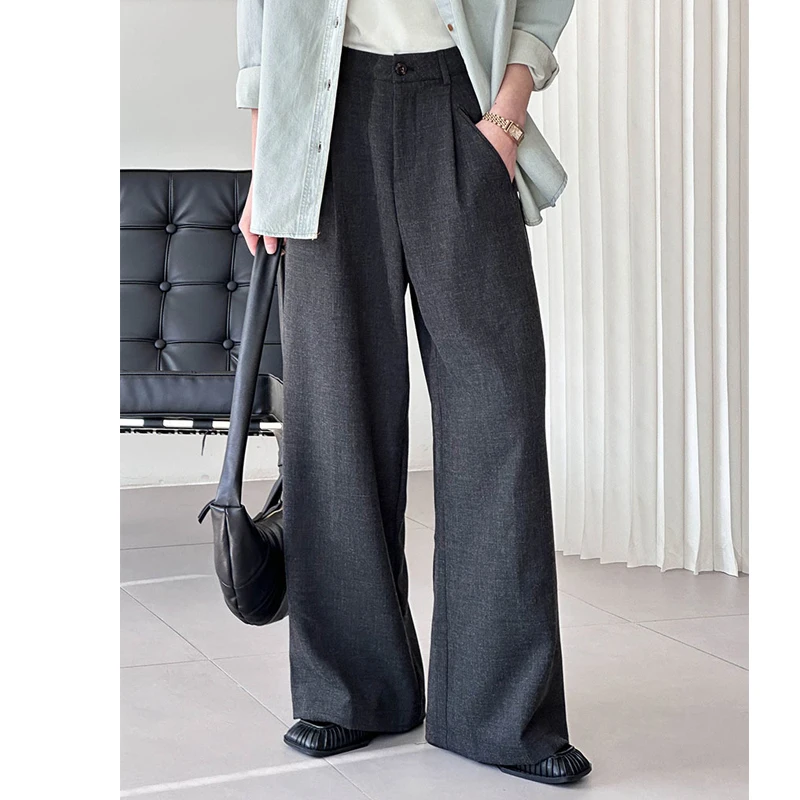 

2024 Women Spring Long Pants High Waist Women Clothes Pants Female Casual Trousers