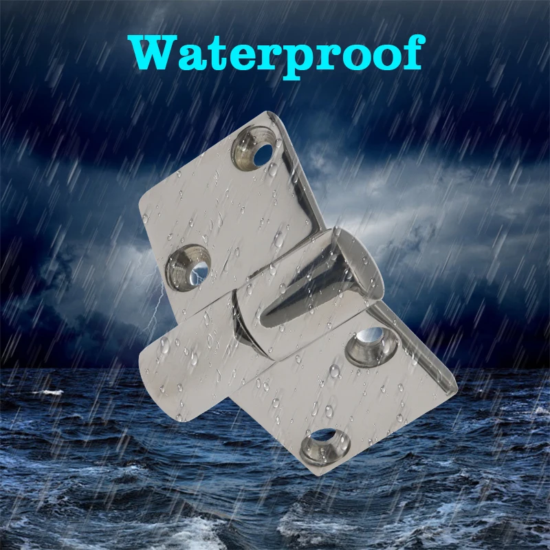 90*36mm 316 Stainless Steel Removable Heavy Duty Lift-up Flag Hinge Marine Grade Boat Hinge Door Hinge for Yacht Deck RV