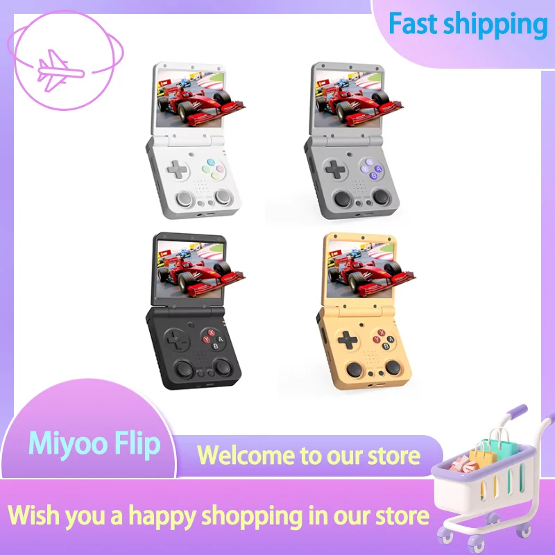 Miyoo Flip 2025 new retro handheld game console