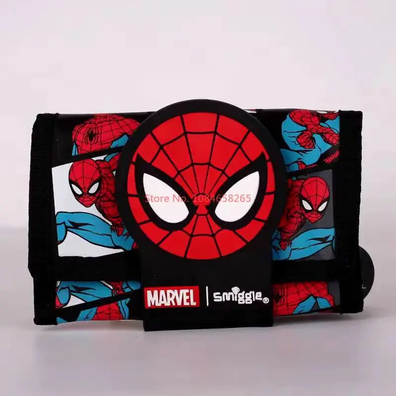 Oryginalny australijski Smiggle Spider-Man tornister plecak dziecięcy piórnik kubek na wodę portfel papierniczy torba na drugie śniadanie