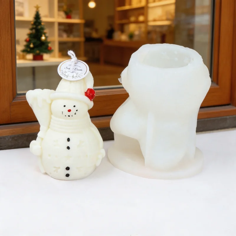 3D Christmas Santa Holding Xma - огляд і ціна Xmas Candle Making