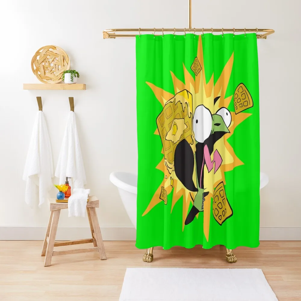 

Waffles! Shower Curtain Bathroom Shower For The Bathroom Shower Set For Bathroom For Curtain