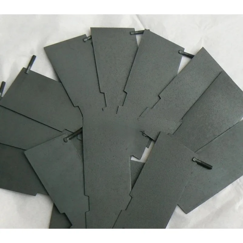 Anode Electrolytic Water Treatment Plate Mesh Ruthenium- Electrode Tantalum And Platinum Coating