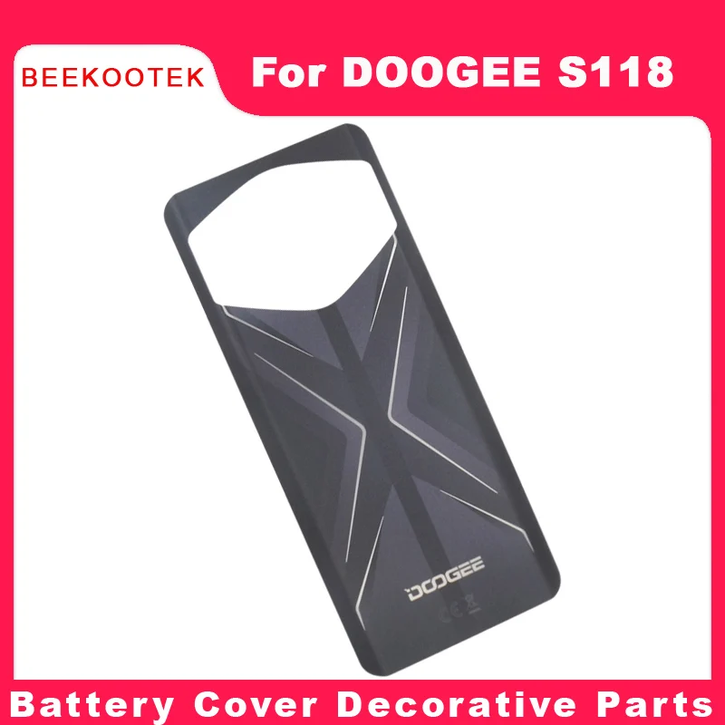 New Original DOOGEE S118 Back Cover Housing Battery Cover Decorative Parts Accessories For DOOGEE S118 Smart Phone