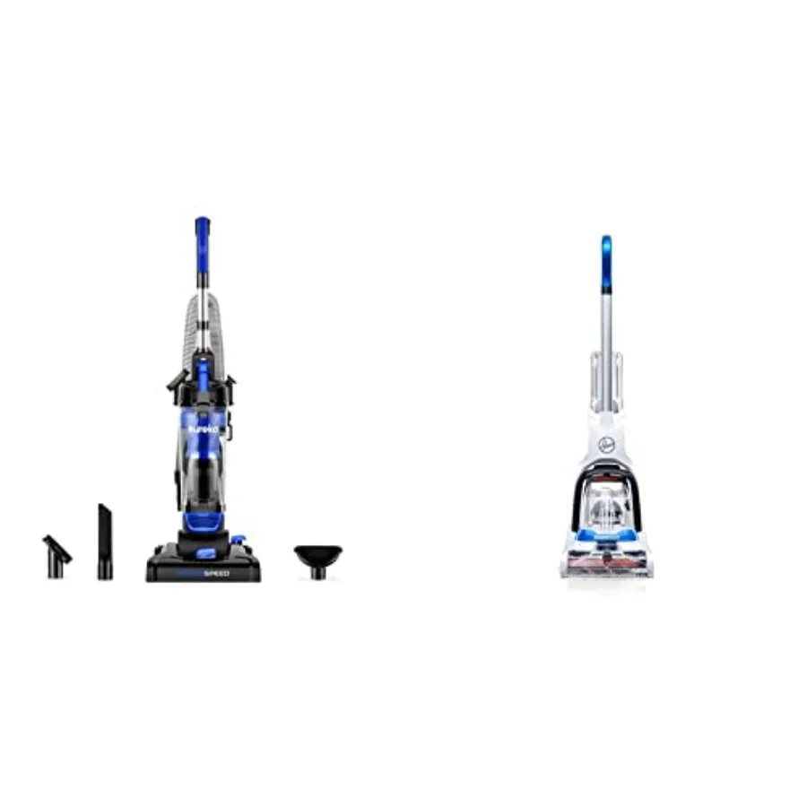 Lightweight Powerful Upright Vacuum Cleaner for Carpet and Hard Floor PowerSpeed New Model and Hoover PowerDash Pet Comp