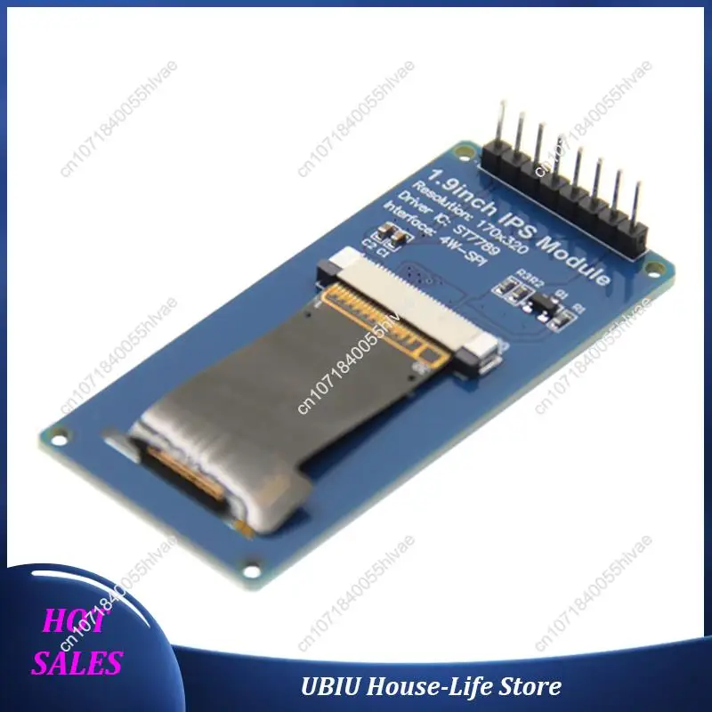 2Pcs 1.9Inch IPS Full Angle TFT Display Screen LCD Screen Color Display Module SPI Serial Port High-Definition 170X320-Best Sell