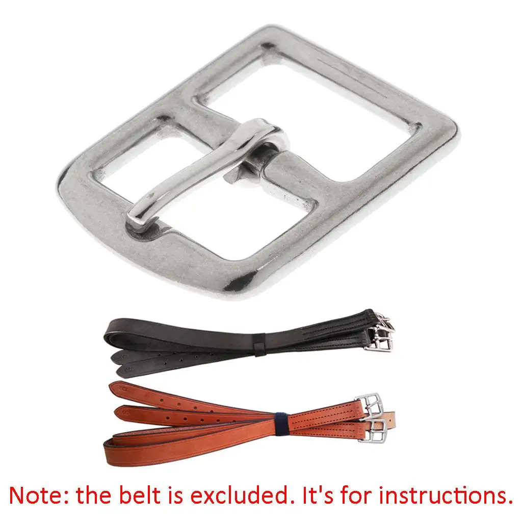 Stainless Steel Equestrian Sports Belt Webbing Strap Buckle