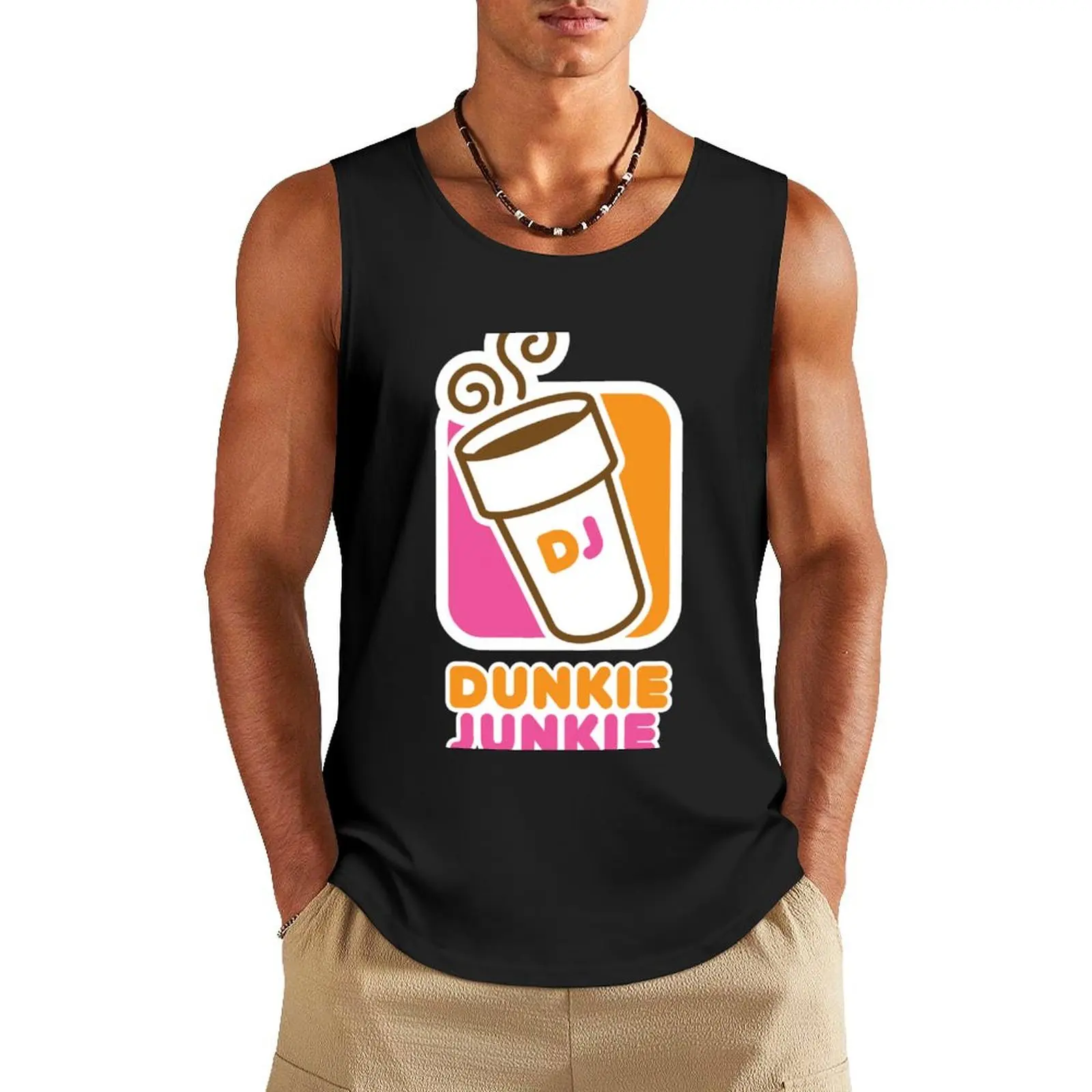 Dunkie Junkie Tank Top sports clothes for men sports t-shirts for men best selling products