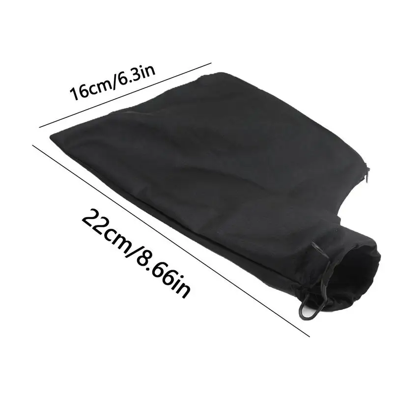 1pc Anti-dust Cover Bag Connector Ash Outlet Dust Collection Bag For 255 Miter Saw Belt Sander Aluminum Sawing Machine Parts