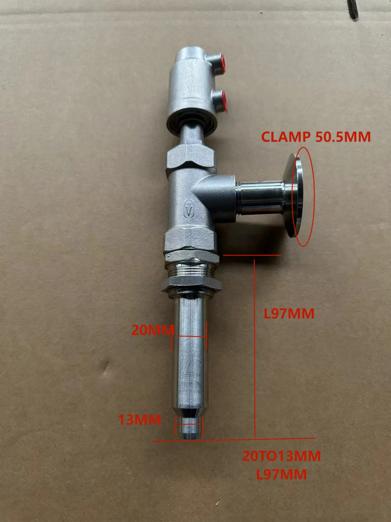 Anti-drip Pneumatic Valve Anti-Drop Filling Nozzle Filling Head Filling Machine Outlet Valve for  Water Beverages Soy Sauce