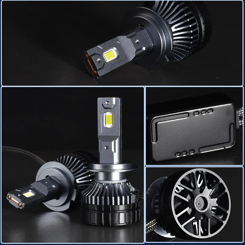 RX95 190W 90000LM H7 H4 H1 LED Car Headlight Bulbs 6000K H11 H8 9005 9006 9012 D1S D2H D2S Canbus For Automotive Headlamp Lights
