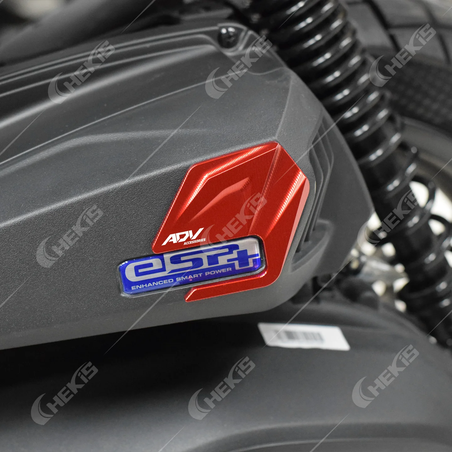 Chekis Is Suitable for Honda Adv350 Motorcycle Modification Accessories Air Filter Protective Cover Filter Decorative Cover Aluminum Alloy Anti-Collision Protective Cover