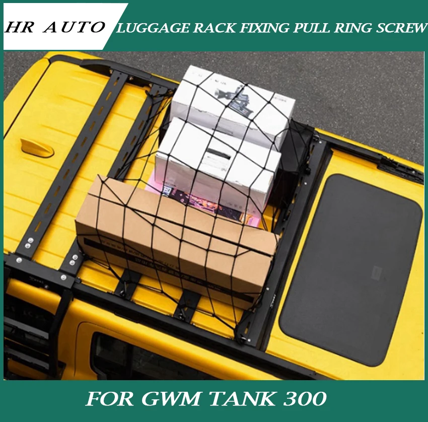

Car Roof Platform T-type Lifting Ring Screw Fit for GWM Tank 300 Car Luggage Rack Fixed Slide Rail Bolt Car Exterior Accessories