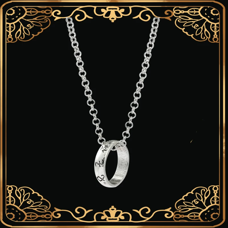 Collar The Mortal Instruments City of Bones, collar vintage Angelic Power Runes Shadowhunters para fanáticos
