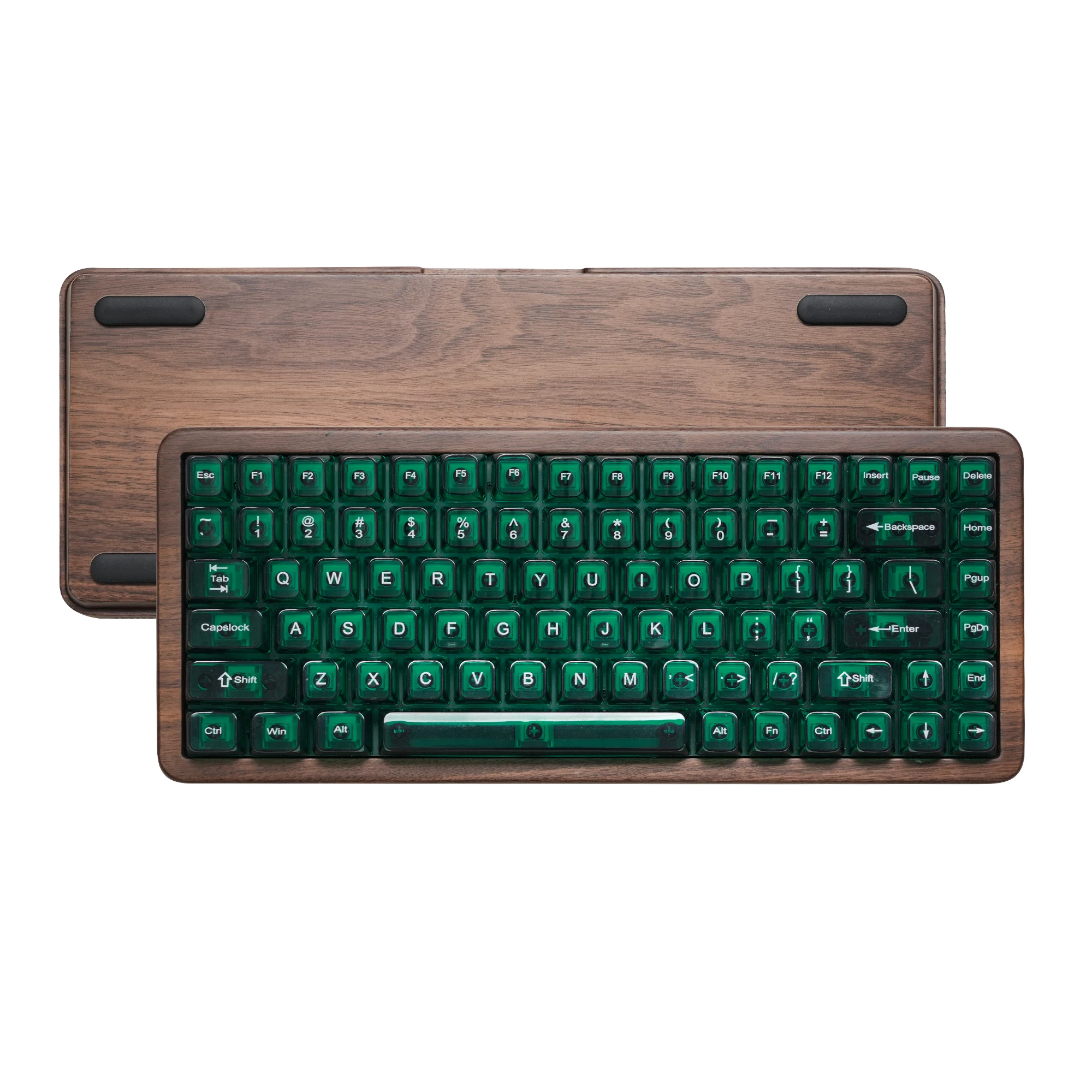 Womier WD75 QMK/VIA 木製ゲーミングキーボード 8000mAh トライモード