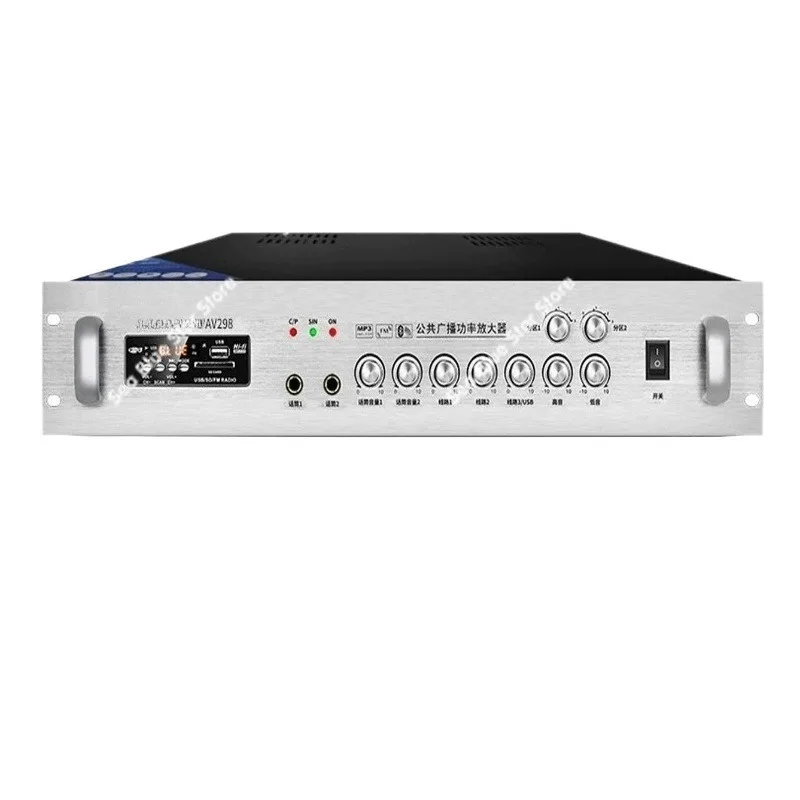 Power amplifier High power Bluetooth power amplifier Professional constant voltage partition Background music speaker,