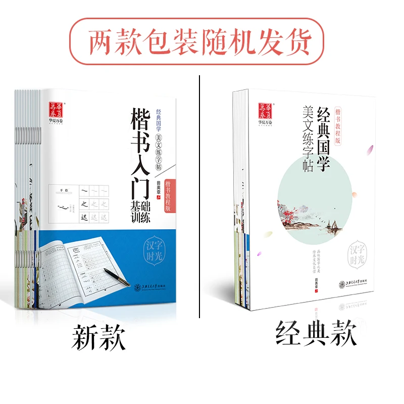 Word Poster 11 Books Classic Chinese Studies American Literature Practice Word Sticker Tutorial Version Tian Yingzhang Book