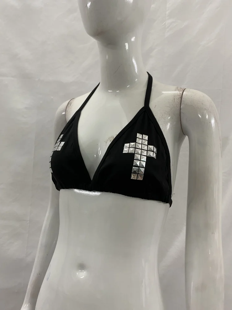 

Women's Sexy Solid Color Bikini 2024 Summer New Style Beach Vacation Swimwear Fashion Slim Fit Bathing Suit For Holiday