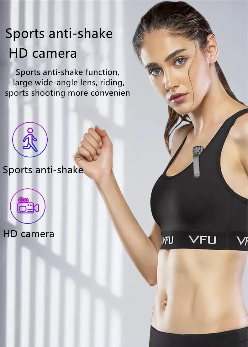 1080P Body Mini Camera Portable Small Digital Video Recorder Police BodyCam Infrared Night Vision Miniature Camcorder