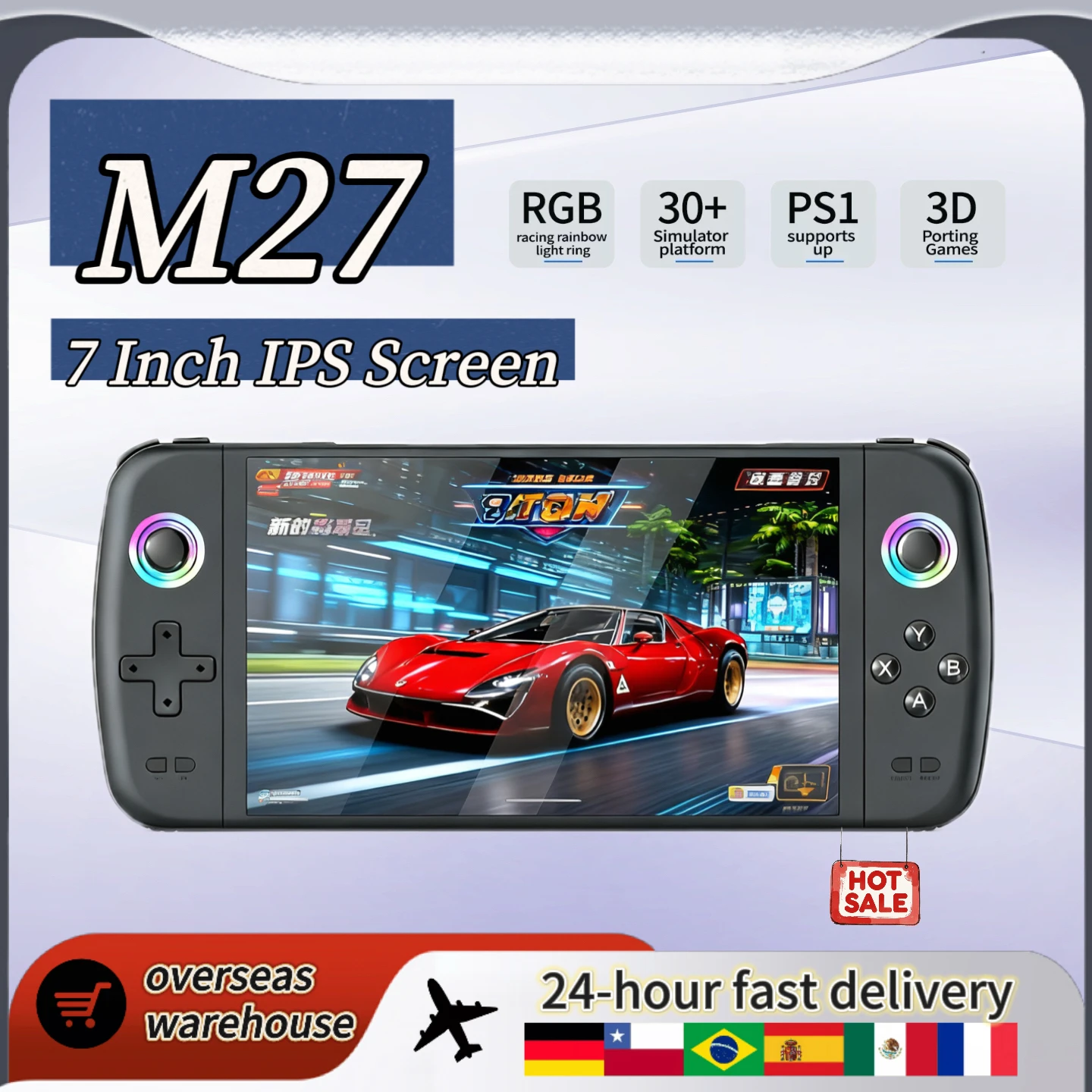 Retro Gaming Handheld Best - NOVO Console de Jogos Portátil M27
