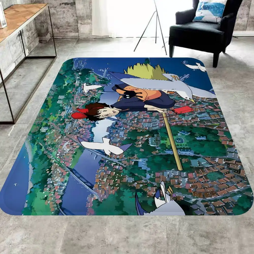 K-Kikis D-DeliveryS S-Service Movie Cartoon Door Mat Nordic Style Home Doormat Bathroom-Toilet Mats Bedroom Bedside Mats