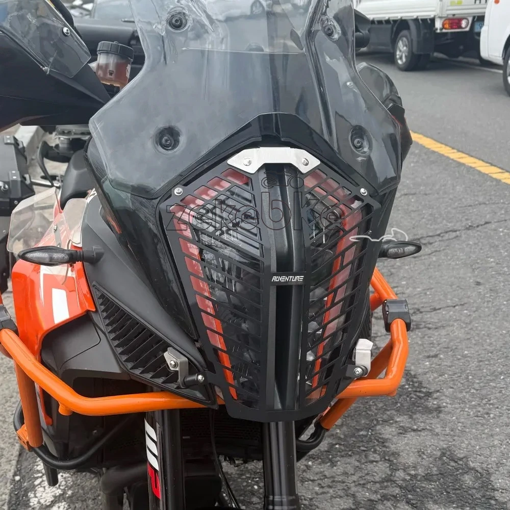 

Motorcycle Accessories For 1290 Super Adventure ADV S R 2017 - 2020 Headlight Head Light Guard Protector Cover Protection Grill