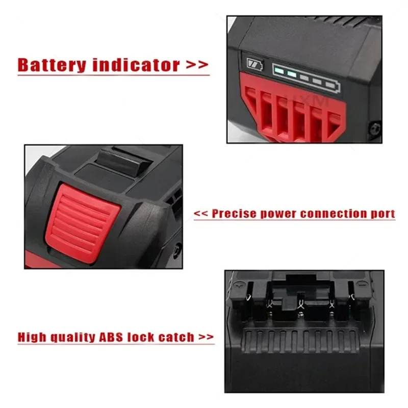 CORE18V 10000mAh ProCORE Replacement Battery for Bosch 18V Professional System Cordless Tools BAT609 BAT618 GBA18V80 21700 Cell