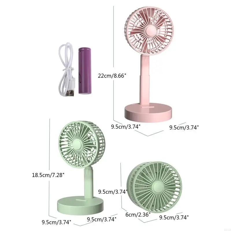 D0AB Đa dạng USB Desk Desk Điện thoại động có thể gập lại kính thiên văn có thể gập lại