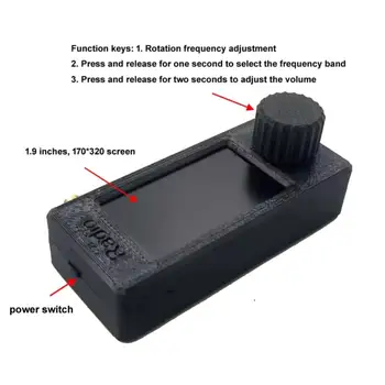 附耳機擴大機的全頻段DSP收音機,支援FM、AM、MW、SW、SSB頻段,升級版SSB收音機,迷你尺寸,採用DSP技術 10 best sales 單邊帶無線電 - №8