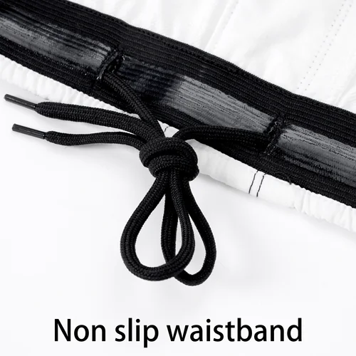 Imagen 2 del producto Pantalones cortos de lucha de entrenamiento MMA con tela elástica de 4 vías y sus propios pantalones cortos de MMA con impresión por sublimación y goma