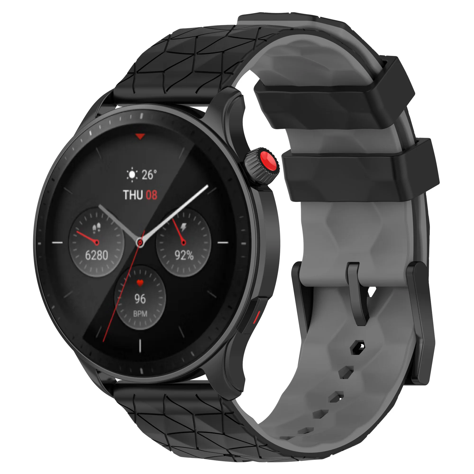 Bracelet de rechange en Silicone souple pour Xiaomi Amazfit GTR 4 3 Pro 2e 2, nouvelle collection