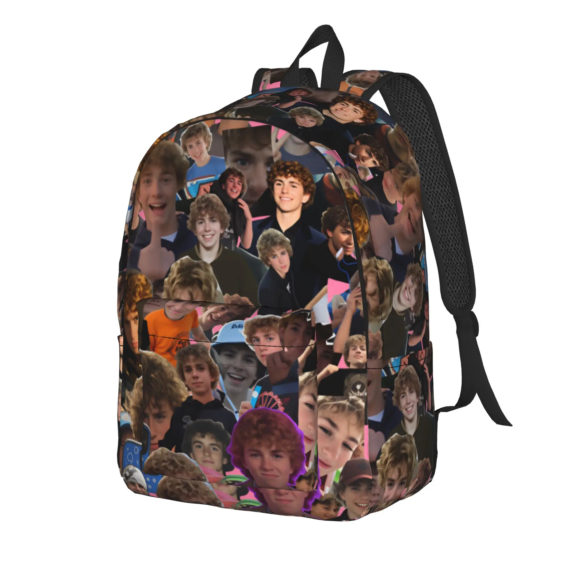 Walker Scobell Cool Retro Rock Poster 70s 80s 90s  Backpack  Streetwear Backpacks Boy Travel Pattern School Bags Rucksack