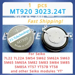 1pcs MT920 3023.24T 3023-24T MT-920 3023 24T for Seiko Kinetic Watch Capacitor