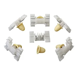 10pcs Car Side Molding Clip Car Door Bumpstrip Retaining Fastener Clips For BMW E36 Auto Interior Accessories