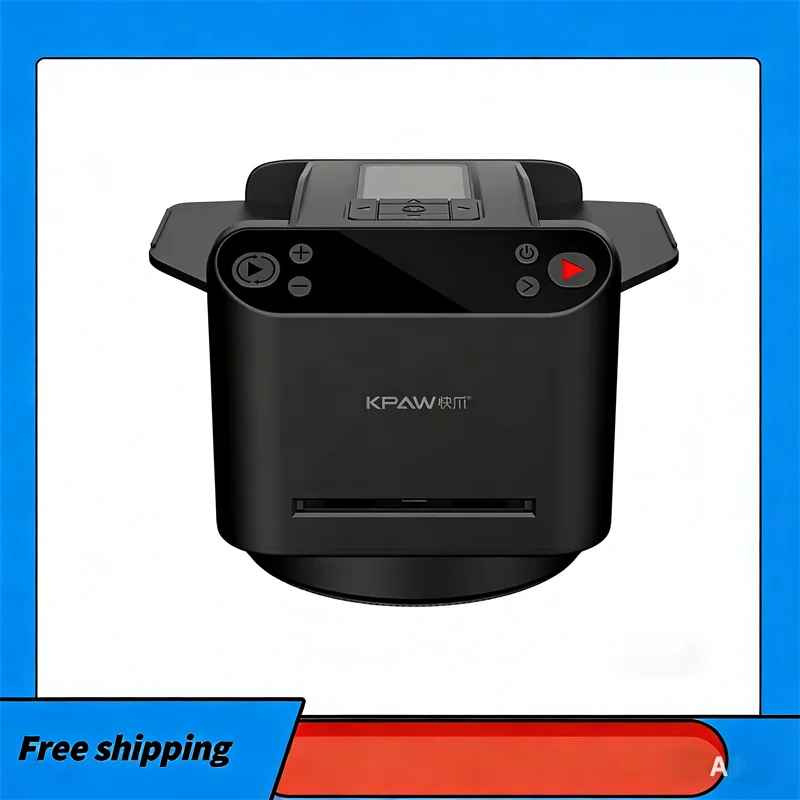 Kpaw Max6 360° Rotating Automatic Card Shuffle Dealer Machine 2 In 1 Playing Cards Shuffling Dealing Tool Home Party Poker Devic