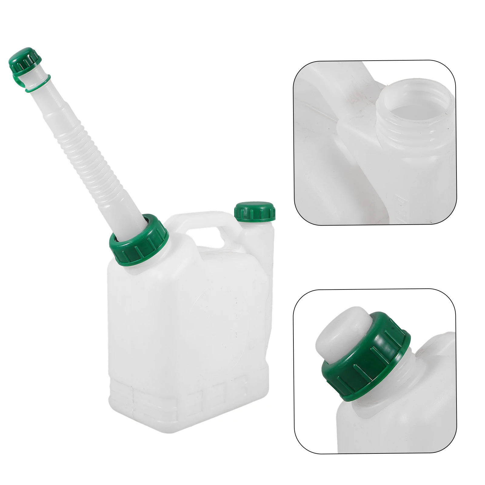 Garrafa de mistura de motosserra, grande capacidade, à prova de vazamento, ferramenta essencial, motores de dois tempos, aparador de grama, dispensador de óleo, relação de gasolina