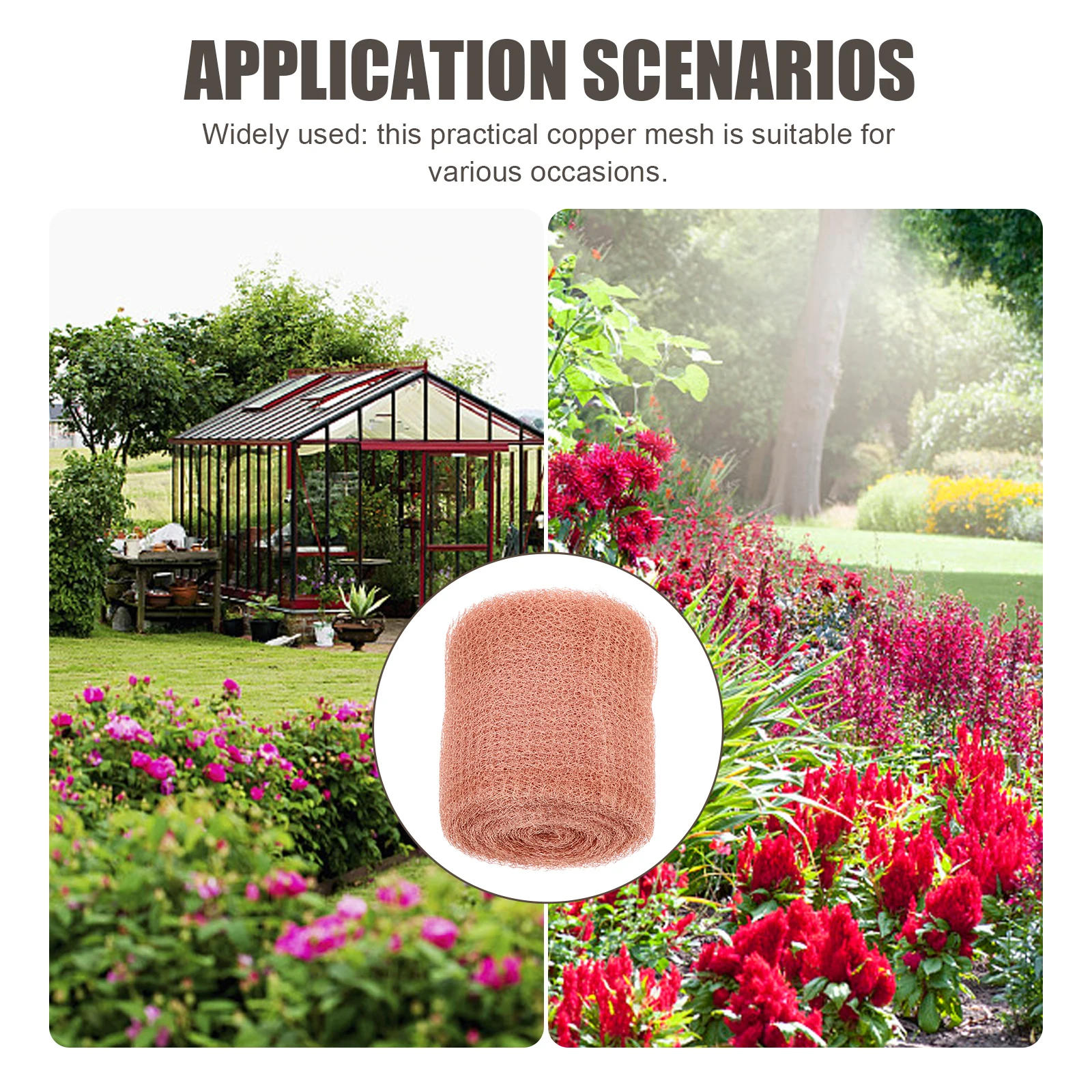 Прочная пробка для улитки, медная сетка, гибкая, легкая, можно разрезать, для сада, дома, защита, пробка для улитки, домашняя медная сетка