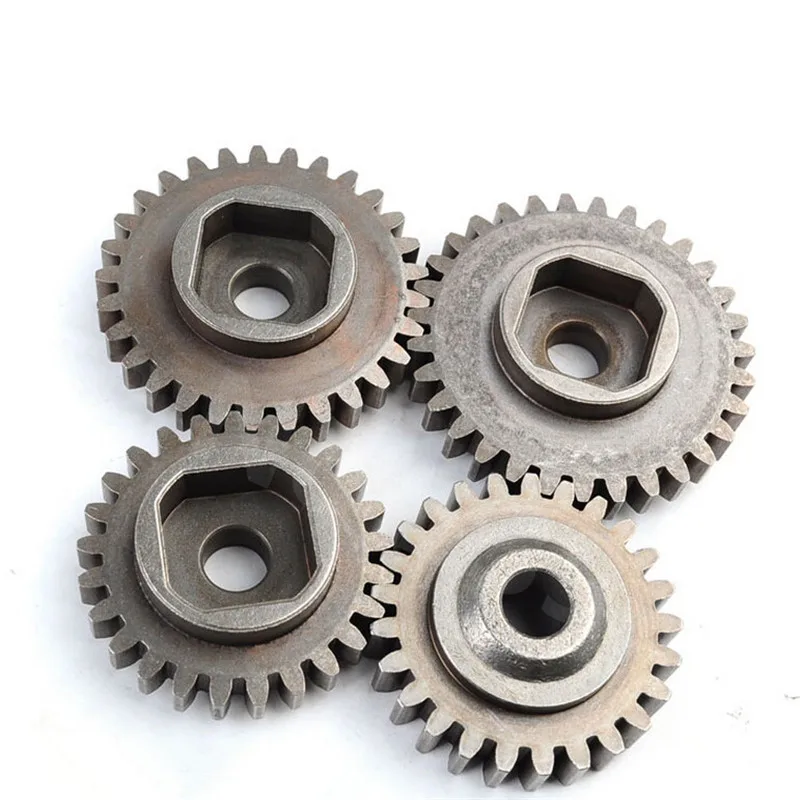 

4Pcs HSP Car 51030 Optional Powder Steel Gear (31T/29T/25T-B*2) For 1/5 Scale Models Gasoline Bajar Redcat 94054S Barca Baja