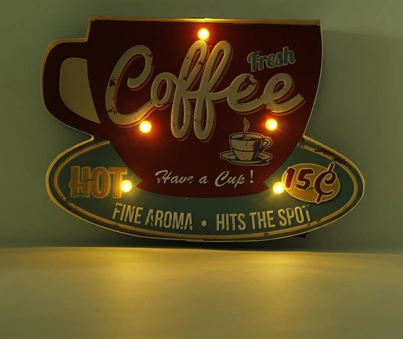 

Vintage style wall decoration indicator sign creative road sign bar café home furnishing
