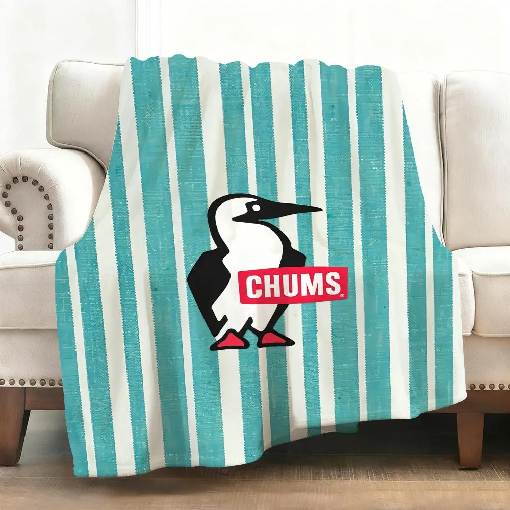 

Fashion Design C-Chums Throw Soft Flannel Blanket Warm Knee Skin-Friendly Throw for Sofa Office Bed Traveling Winter Oversize