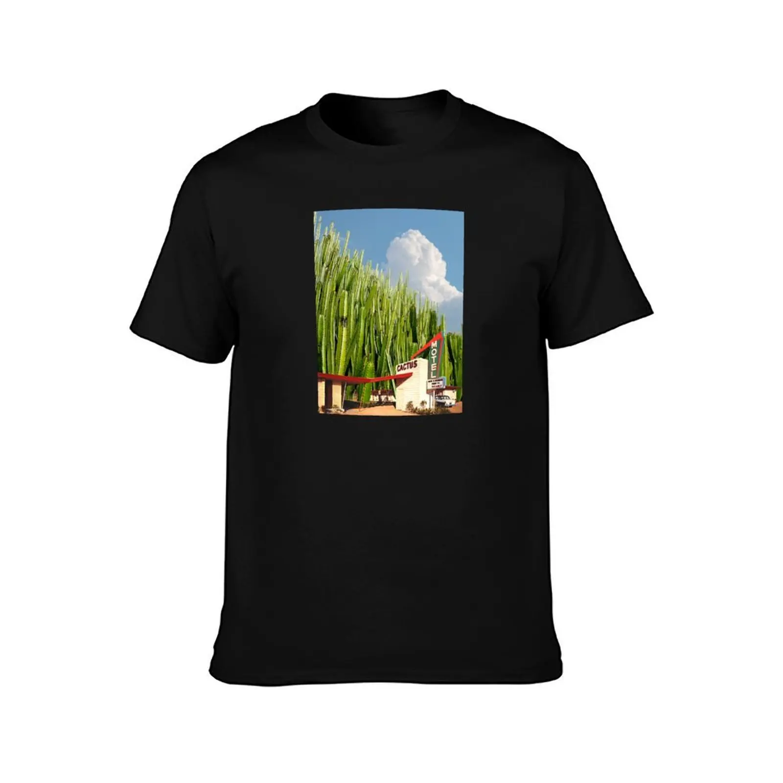 Cactus Motel T-Shirt t shirts cotton 100% T-Shirt
