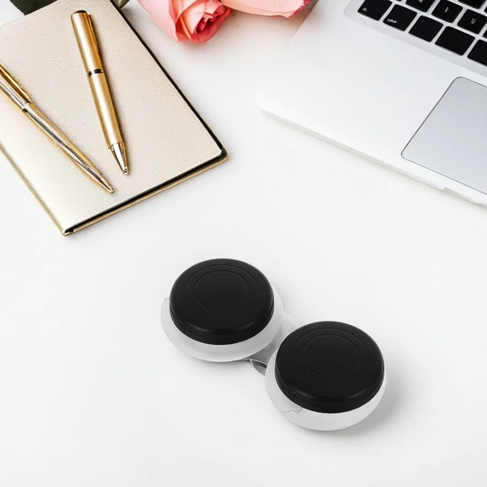 

3Pcs Oil Paint Palette Cups with Lid Dual Port Design Spill Proof Brush Washing Mixing Container for Artists Oil Drum Cup